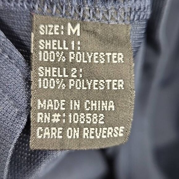 Aigle Men's 1/4 Zip Polo Shirt Performance Shirt Athletic Medium actimum - Picture 6 of 10